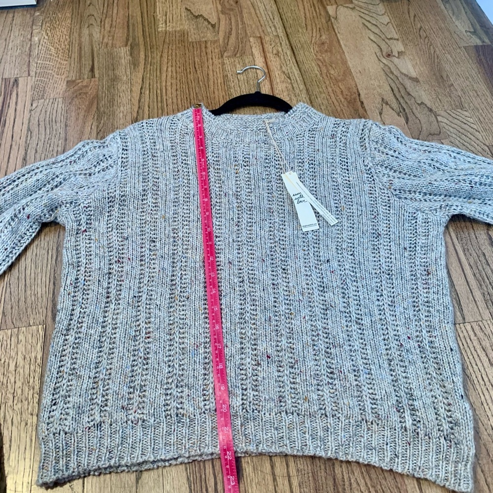 Lovestitch Mariah Volume Sleeve Sweater - Picture 8 of 11